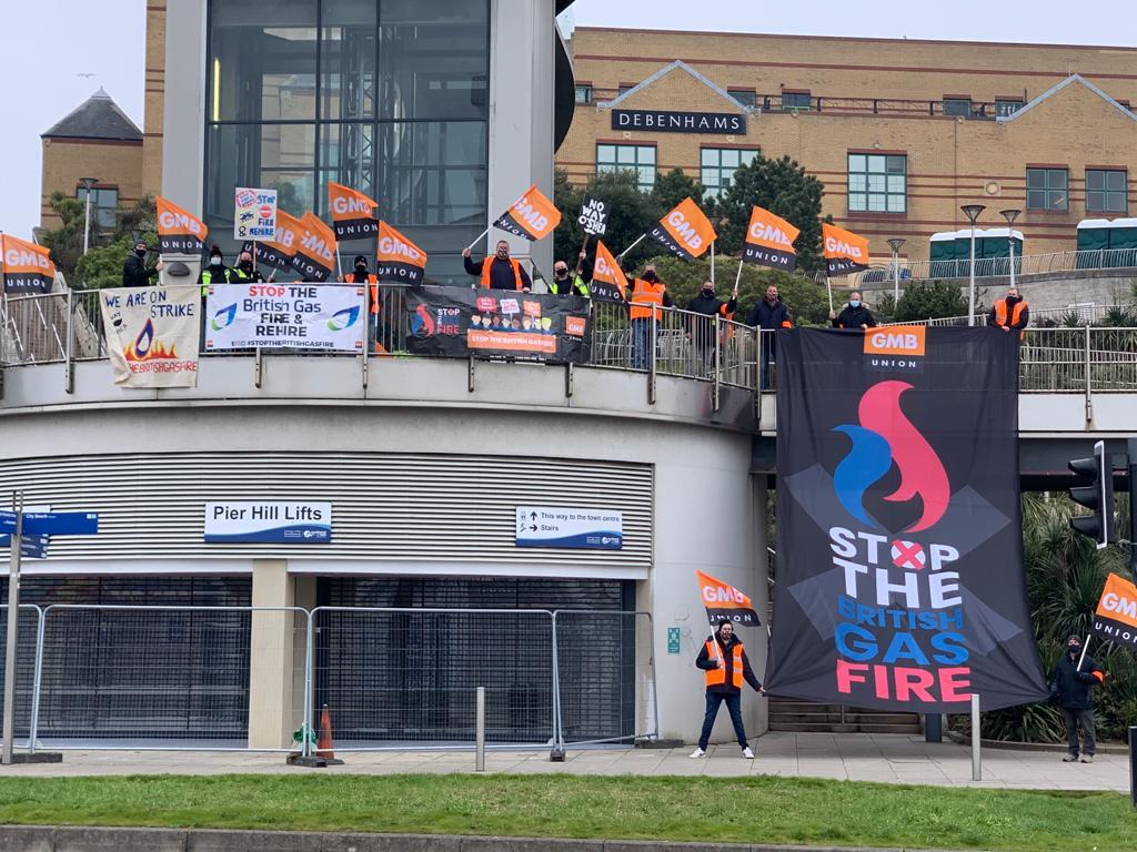 British Gas engineers to strike on 14 April, the new date they face for mass sackings