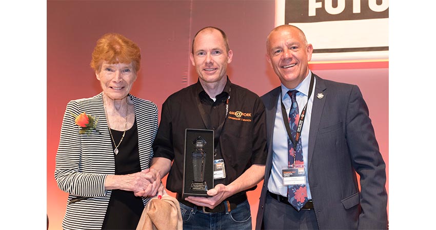 Cambridge resident given GMB Health & Safety Award at GMB Congress in Plymouth
