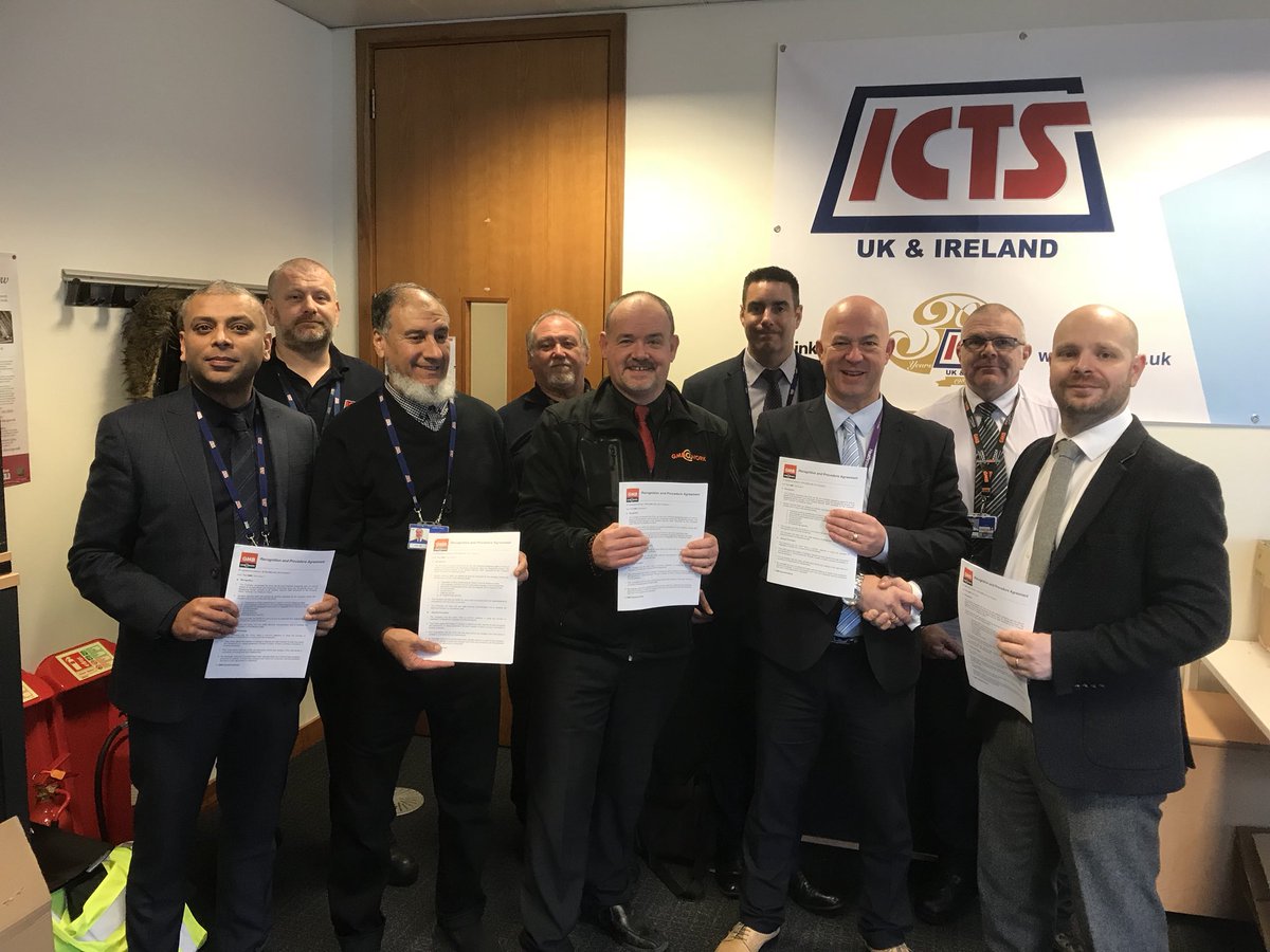 GMB sign sole recognition agreement with ICTS at Heathrow Airport