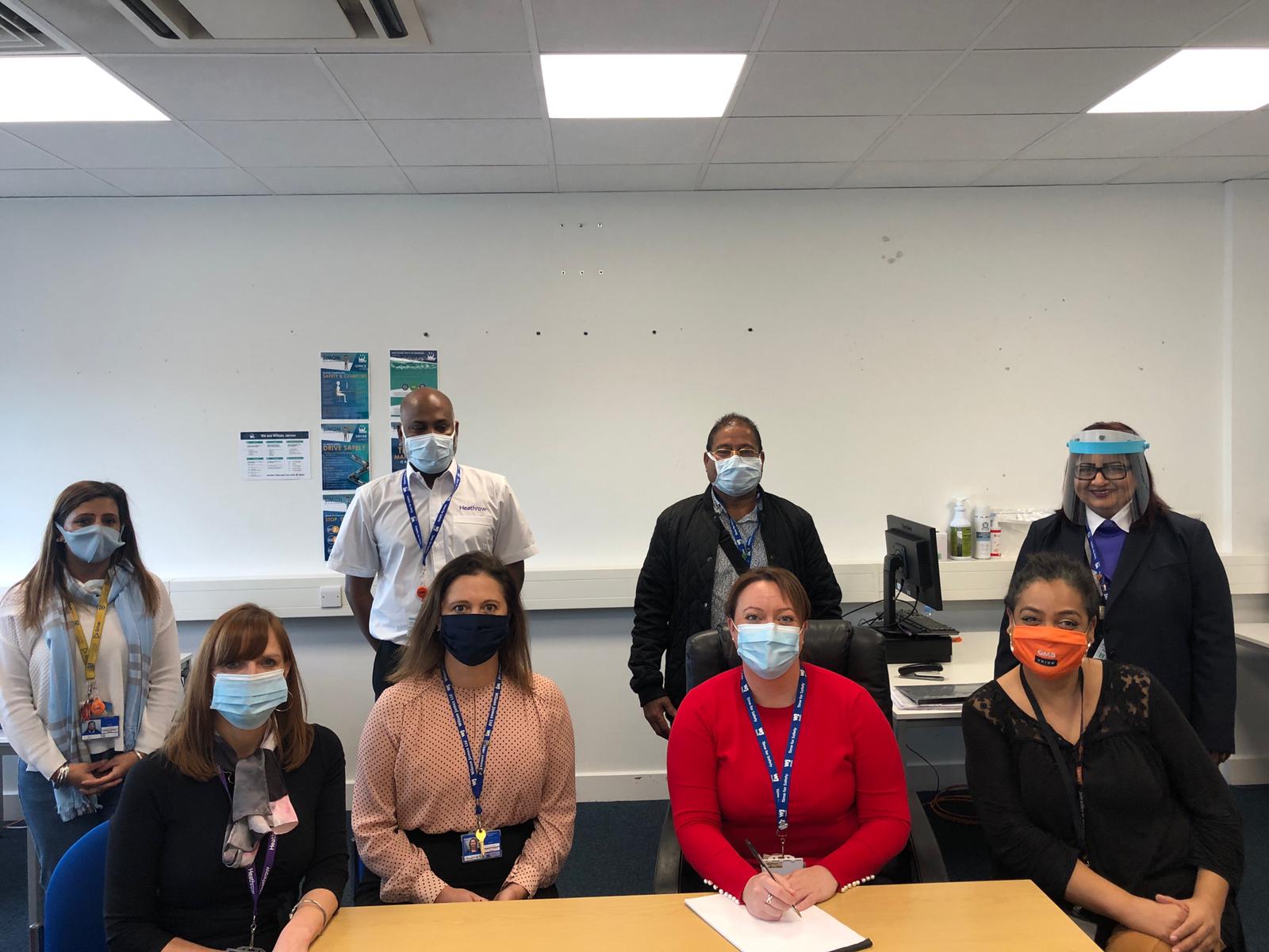 Exciting beginning for members at Heathrow employed by Wilson James