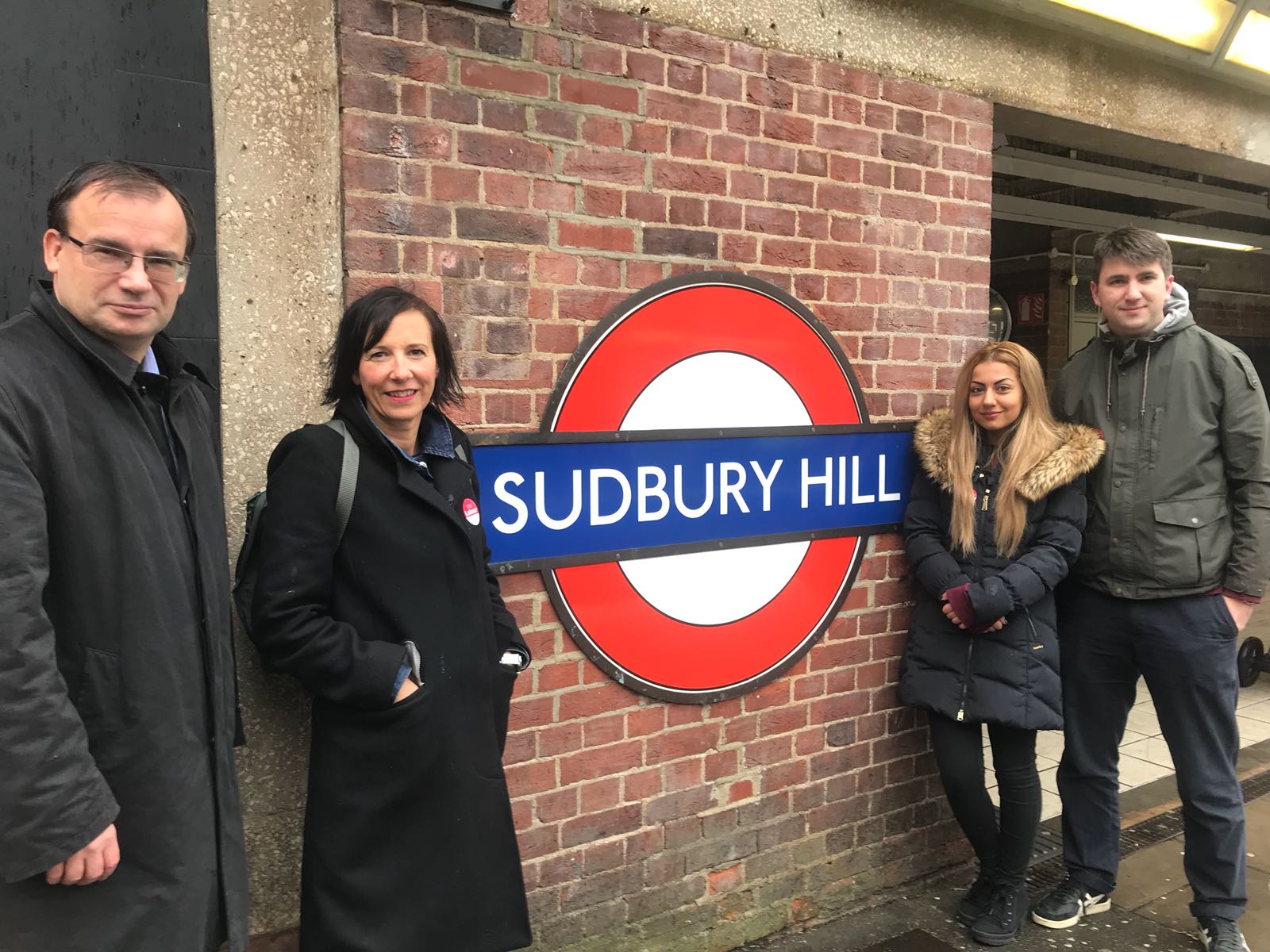 GMB members successfully campaign for step-free access at Sudbury Hill Station