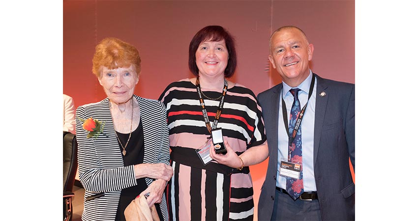 GMB London awarded President's Leadership Award for Equality 2017 at GMB Congress in Plymouth