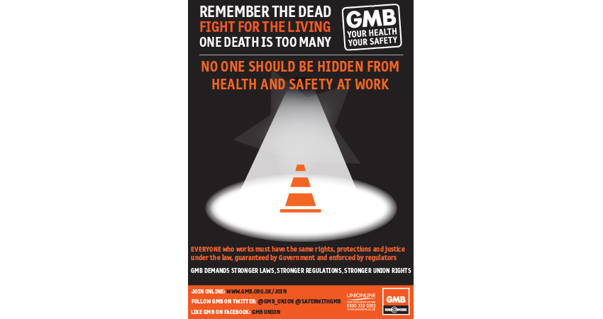 International Workers Memorial Day 2018 events in East of England